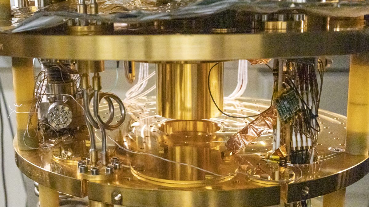 quantum computer dilution refrigerator